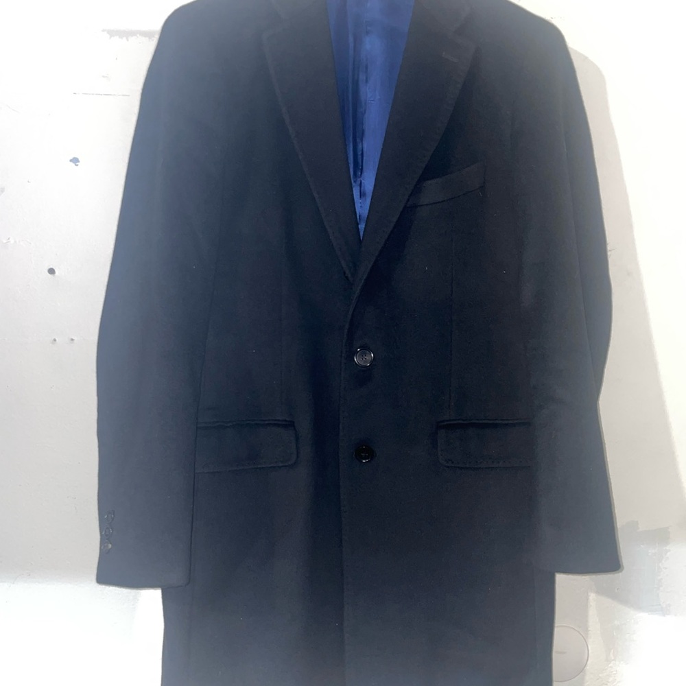 Spier & Mackay PremiumWool Cashmere Top Coat Size 46R